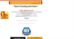 Desktop Screenshot of cookingwithclass.us