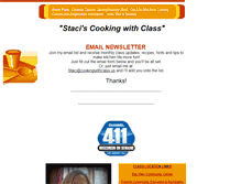 Tablet Screenshot of cookingwithclass.us